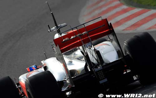 McLaren releases its testing programme