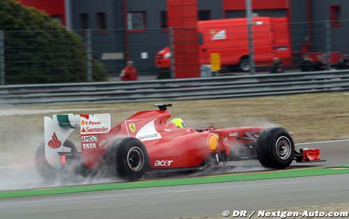 Massa essaye la F150 à Fiorano