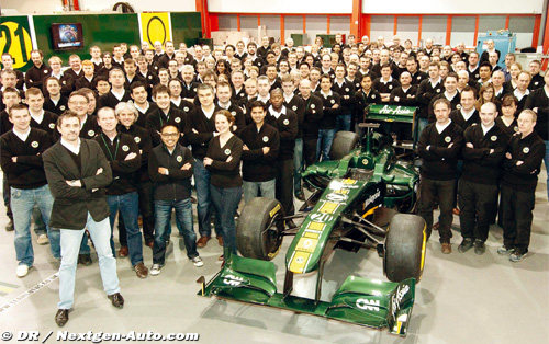 Team Lotus unveils 2011 car