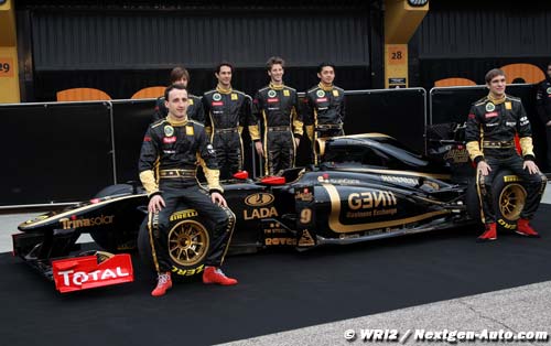 Lotus Renault GP présente sa R31