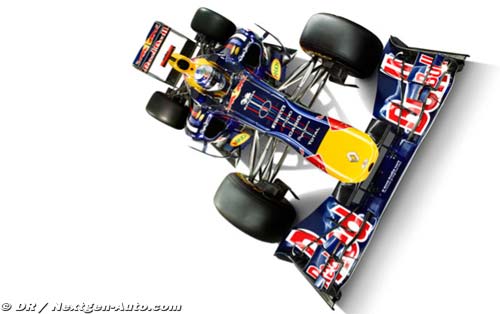 Red Bull Racing lance sa RB7 à Valence