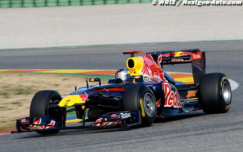 Valencia test: Vettel still on top