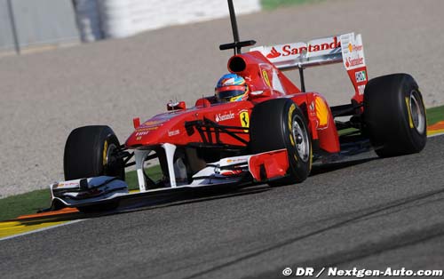 Valence : Alonso hausse le rythme
