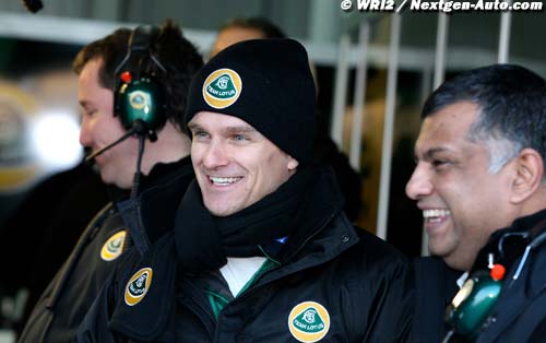 Kovalainen est résolument optimiste