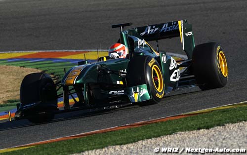 Lotus satisfied with its first test (…)