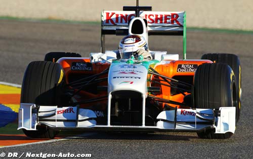 Force India présentera sa VJM04 le 8 (…)