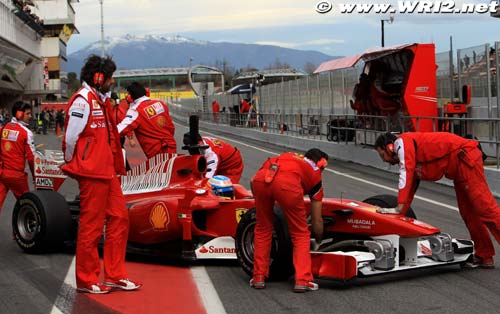 Alonso concludes his winter tests
