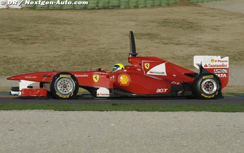 Jerez Test: Massa sets the pace