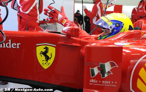 Massa retrouve le sourire à Jerez