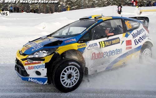 SS10: Andersson fastest again in Sweden