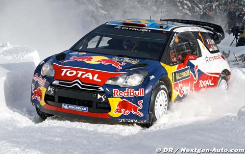 Les DS3 WRC survolent l'ES15