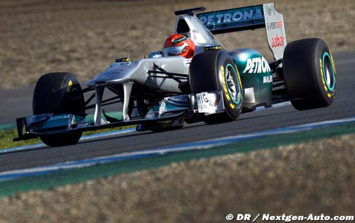 Schumacher fast lap was 'a show (…)