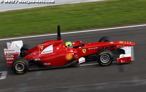 Felipe Massa adore les pneus Pirelli
