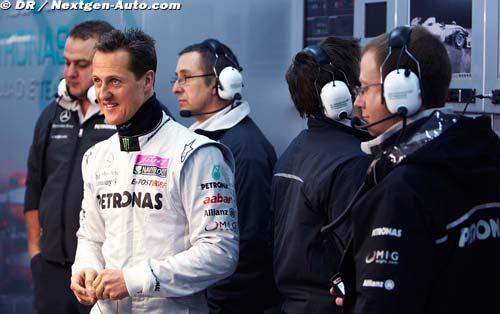Schumacher s'estime assez bon (...)