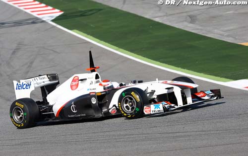 Sauber doit travailler les secteurs (…)