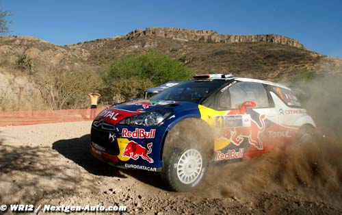 Trois Citroën DS3 WRC aux trois (…)