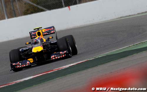 More of the same as Webber flies in (…)