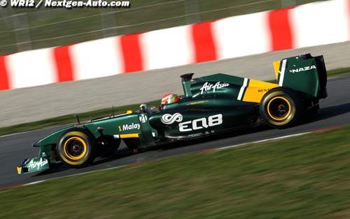 Trulli salue les choix de Team Lotus