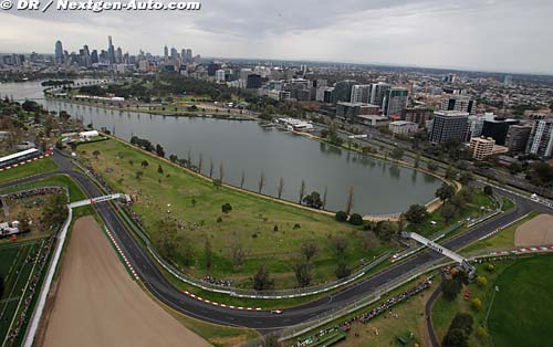 Melbourne rain, Kovalainen cold and (…)