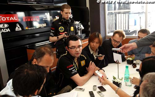Q&A with Eric Boullier, Lotus (...)