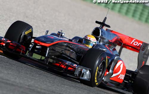 McLaren surprise with quickest (...)