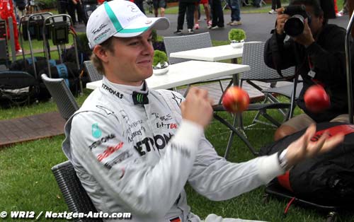 Rosberg garde son sang-froid