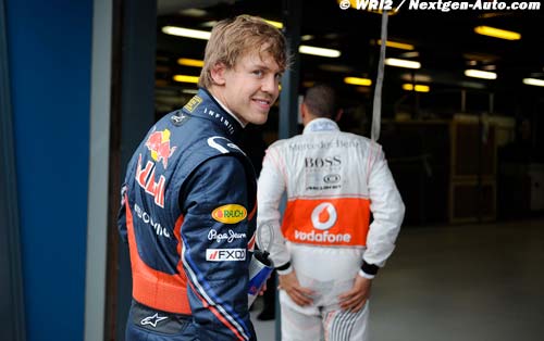 Vettel reste calme
