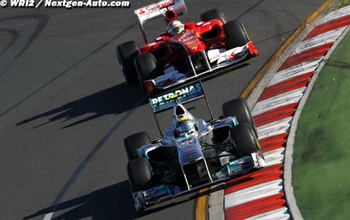 Rosberg revoit ses ambitions à la baisse