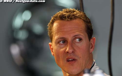 Schumacher fait grise mine