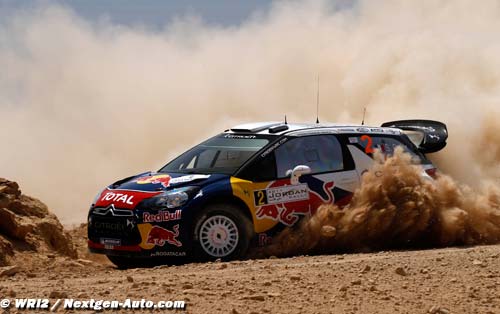 Ogier termine la première étape en tête