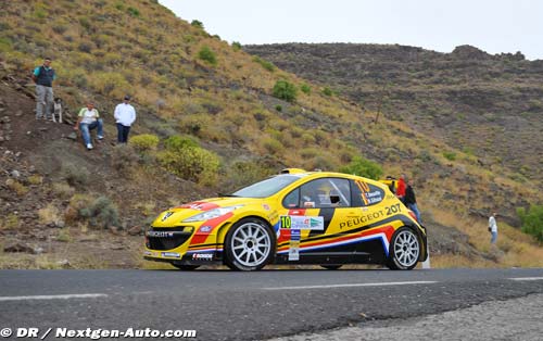 SS9: Neuville shoots into Canarias lead