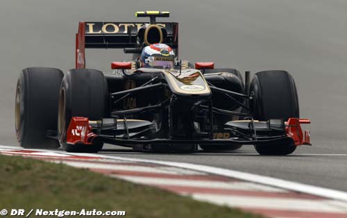 La frustration de Lotus Renault GP (...)