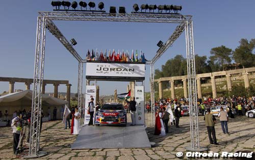 Ogier wins Jordan Rally