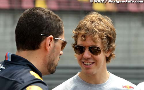 Vettel team leader and Webber number two