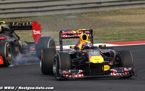 Webber se réjouit de la victoire (...)