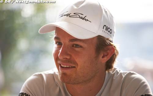 Rosberg est fan de la Formule Un 2011