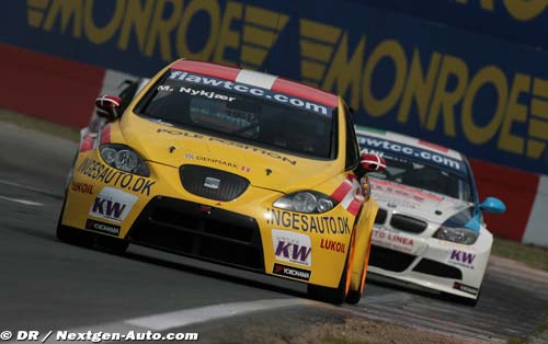 Zolder - FP2: Nykjaer chases works (…)