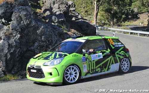 Hunt learning plenty in IRC 2WD Cup