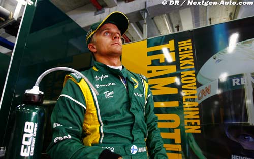 Kovalainen not working with Schumacher