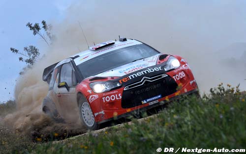 SS1 : Solberg sets the pace in Sardinia