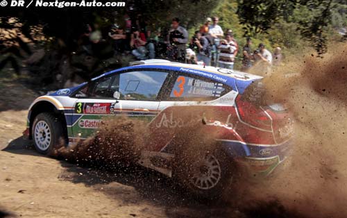 SS7: Puncture slows Hirvonen