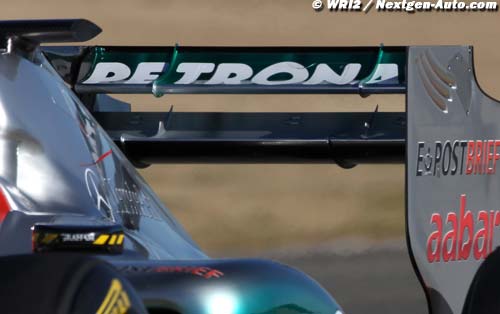 FIA : L'aileron arrière ajustable