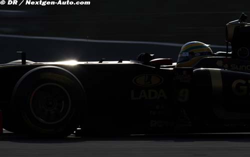 Bruno Senna goes aero-testing