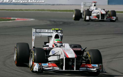 Spain 2011 - GP Preview - Sauber Ferrari