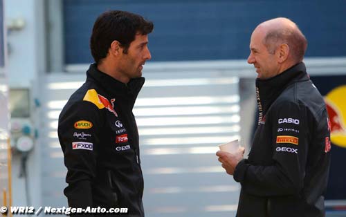 Newey espère que Webber restera chez (…)