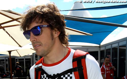 Alonso vise le podium dimanche