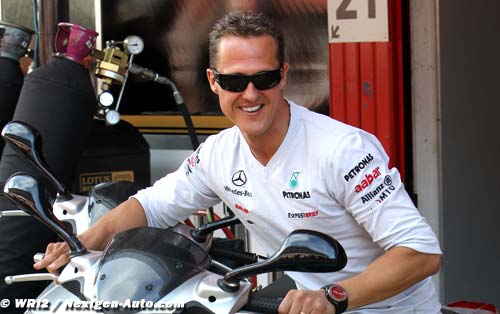 Schumacher affirme s'amuser encore
