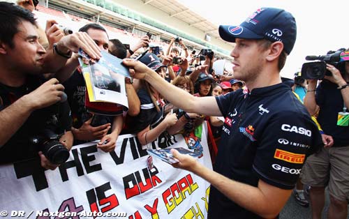 Horner : Vettel est heureux chez nous