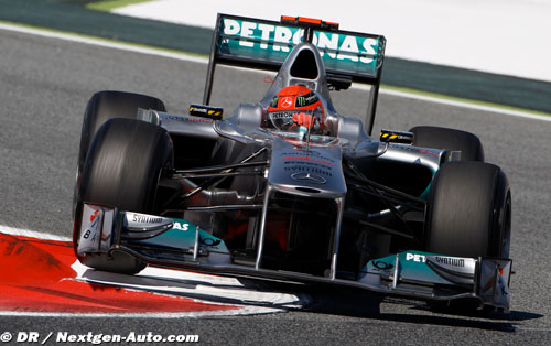 Schumacher avec ou sans KERS en course ?