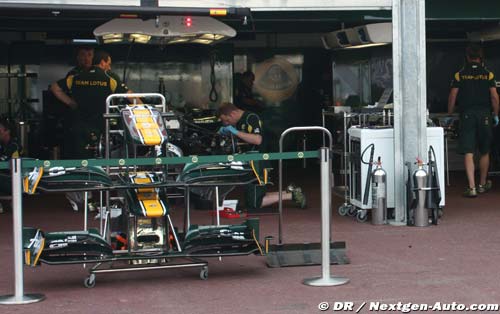 Ecclestone : Team Lotus devra légèrement
